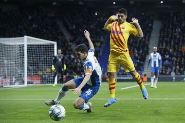 Javi López and Luis Suárez.