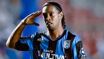 Ronaldinho felicita a Querétaro por sus 66 años de aniversario