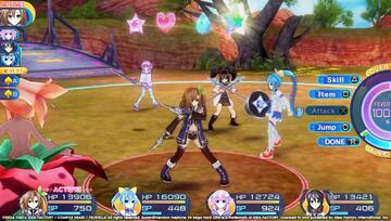 Captura de pantalla - Superdimension Neptune VS Sega Hard Girls (PSV)