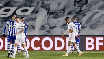 28/11/20 PARTIDO PRIMERA DIVISION REAL MADRID - DEPORTIVO ALAVES MARIANO TRISTEZA