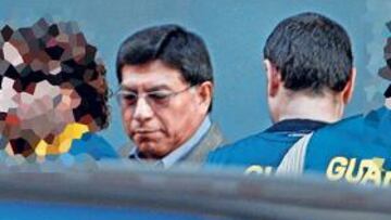 <b>DETENIDO. </b>La Unidad Central Operativa de la Guardia Civil detuvo ayer a Walter Virú en Valencia.