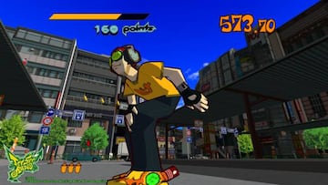 El cel shading de Jet Set Radio fue de los pioneros en el panorama interactivo.