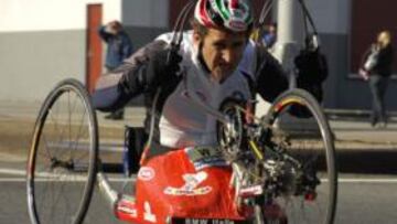 <b>ESFUERZO. </b>Zanardi es un ejemplo de superación tras su accidente.