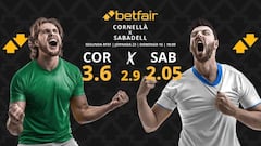 UE Cornellà vs. CE Sabadell: horario, dónde ver, pronósticos y clasificación
