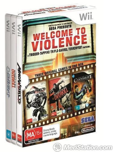 Sega lanzará un triple-pack de sus títulos violentos para Wii en Australia