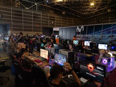 Dreamhack Valencia Videojuegos ocio digital Internet Indie esports Basketball