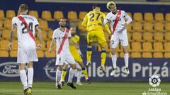 Alcorcón 0 - Rayo 3: resumen, goles y resultado
