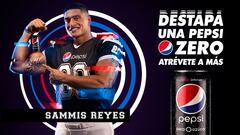 El histórico doble debut de Sammis Reyes: de la NFL a rostro de Pepsi Zero
