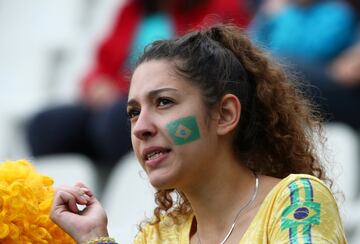 Las mejores imágenes de los aficionados desplazados a la Copa Mundial Femenina de Fútbol celebrada en Francia para animar a sus respectivas selecciones.