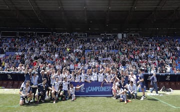 El VRAC, campe車n de la Copa del Rey, siempre mand車 en el marcador y fue superior f赤sicamente a El Salvador. M芍s de 15.000 personas poblaron las gradas del Ciudad de Valencia.