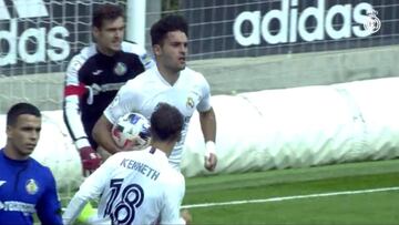 Real Madrid: Castilla's Hugo Duro scores another fine goal