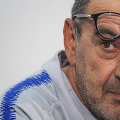 Sarri confía en la continuidad de Courtois, Hazard y Willian
