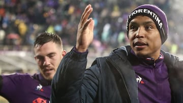 Luis Fernando Muriel, delantero de Fiorentina