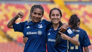 Millonarios vence a Pasto en Liga Femenina.