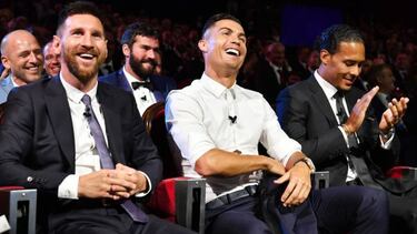 When did Messi win all of his Ballon d'Or awards? Seasons and stats