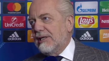 De Laurentiis cargó contra sus jugadores: "Tenían miedo"