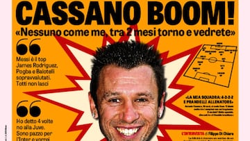 Portada de 'La Gazzetta dello Sport' del jueves, 27 de abril de 2017.