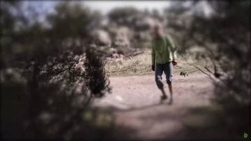 Pillada mujer poniento Trampas para ciclistas MTB en la montaña