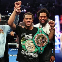 Ryan García y Devin Haney, en conversaciones por el CMB