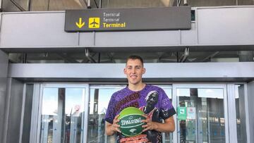 Kyle Wiltjer aterriz&oacute; en M&aacute;laga.