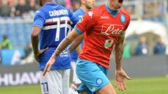 Carbonero: pase gol en derrota de Sampdoria ante Napoli