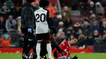 Liverpool’s victory over Fullham on Sunday was unfortunately marred by an injury to defender Joel Matip, which Jurgen Klopp has confirmed is an ACL injury.