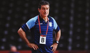 Manuel Cadenas, seleccionador argentino. 
