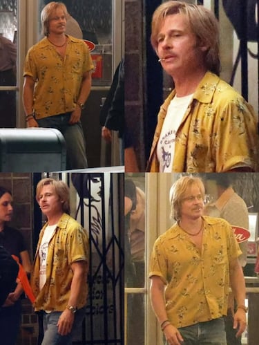 Se filtra la primera imagen de Brad Pitt en el spin-off de ‘Érase una vez en Hollywood’: puro aroma setentero