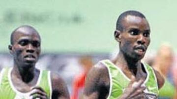 <b>PODER AFRICANO. </b>Kipchirchir ganó en 1.500 por delante de Korir.