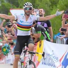 Resumen de la Vuelta a España: etapa 7: Alejandro Valverde es el jefe en Mas de la Costa