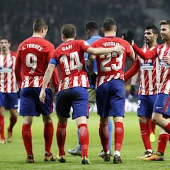 Tres empates del Atlético 17-18 tras parón FIFA