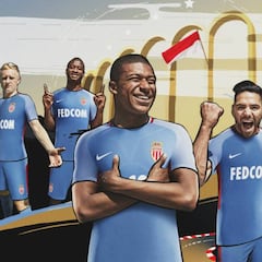 El vestuario del Mónaco dividido por los planes en torno a Mbappé