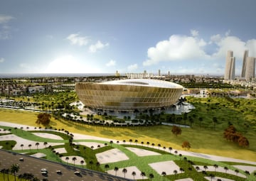 Lusail City, la nueva urbe que se construirá alrededor del estadio.