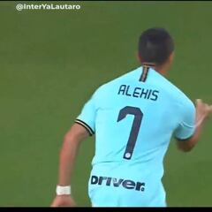 ¡En llamas! Así fue el nuevo gol de Alexis Sánchez con el Inter
