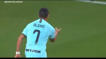 ¡En llamas! Así fue el nuevo gol de Alexis Sánchez con el Inter