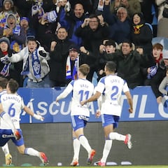 El Zaragoza arrolla al Huesca