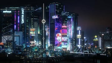 Cyberpunk 2077: nuevo vistazo al mapa de Night City