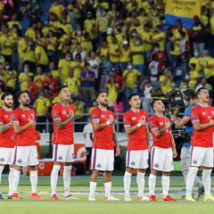 1x1 de la Roja: un disminuido Aránguiz le cambia el rostro al golpeado equipo de Lasarte