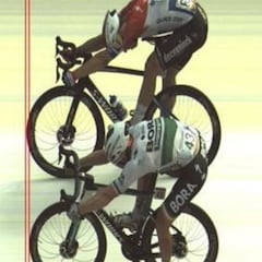 Jakobsen venció a Bennett... ¡¡¡por solo 2 centímetros!!!