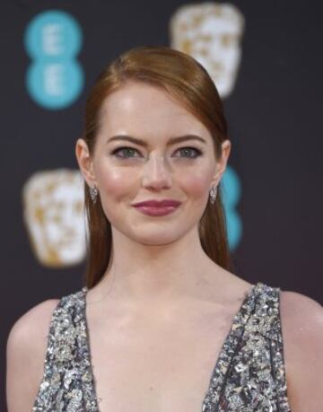 Emma Stone se convirtió en la gran protagonista de la noche al ganar el Bafta a mejor actriz por La La Land.