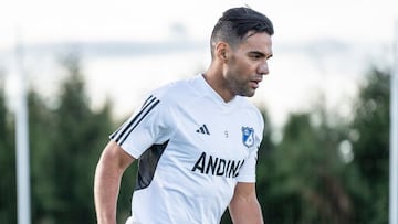 Radamel Falcao García, delantero de Millonarios