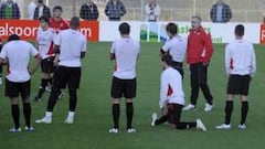 Preciado ya piensa en el partido contra el Rayo