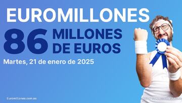Euromillones: comprobar los resultados del sorteo de hoy, martes 21 de enero