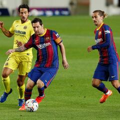 La goleada del Barcelona al Villarreal en imágenes