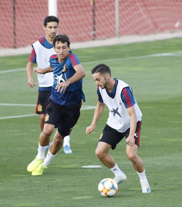 Mikel Oyarzabal y Pablo Sarabia.