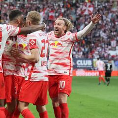 Nkunku devuelve al Leipzig a los puestos de Champions