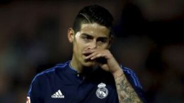 James Rodríguez jugará su partido número 18 de Liga española en la temporada