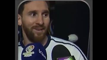 El genial video que compara a Díaz y Messi tras perder una final