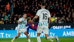 La increíble toma de la tijera de Lamine Yamal en la goleada al Oviedo