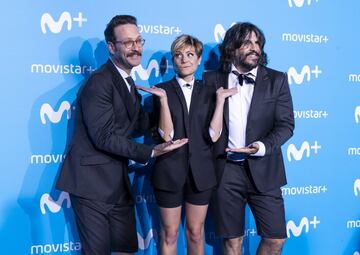 La alfombra azul del Upfront Movistar+